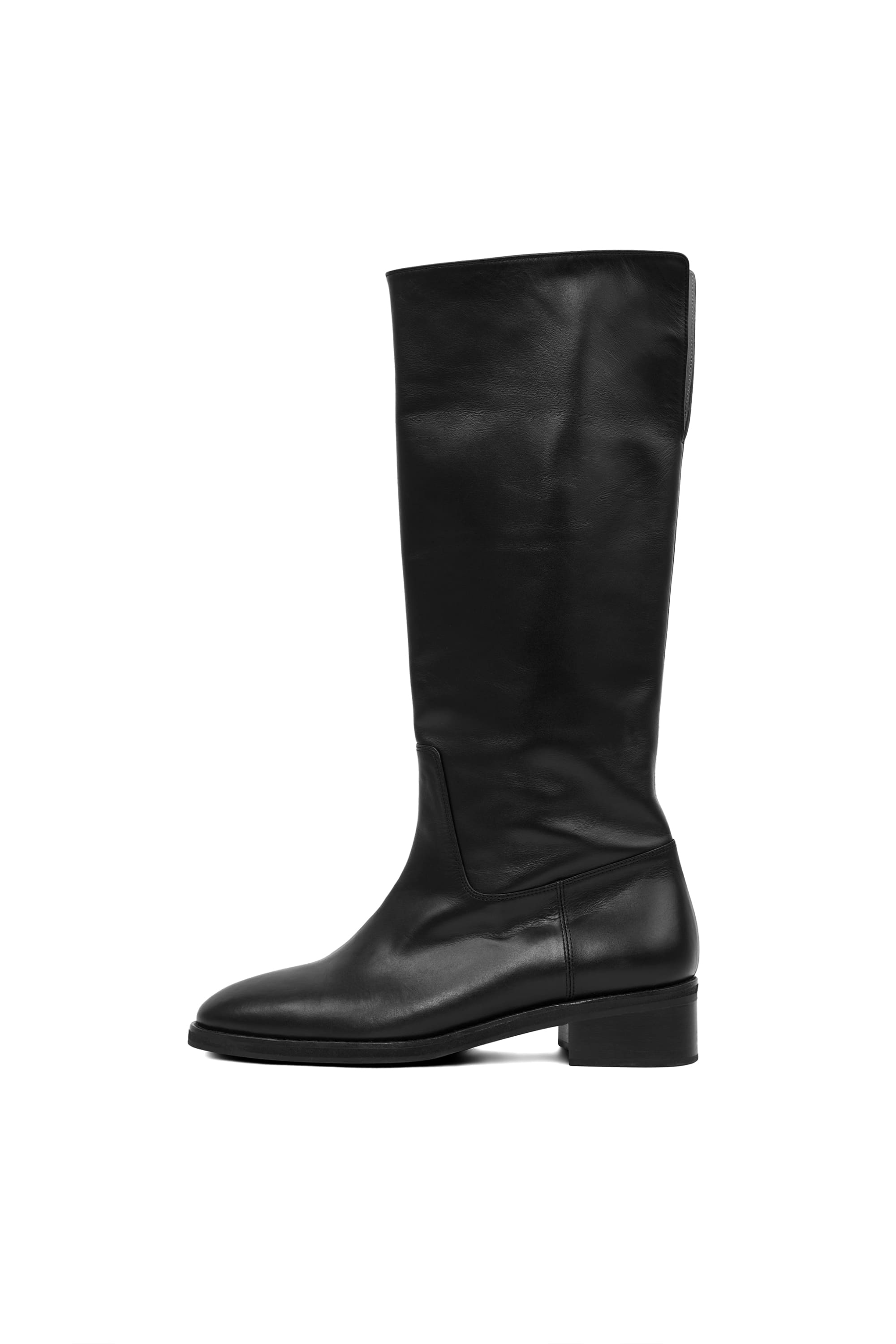 WEATHER FOLDED BOOTS_BLACK/GRAY